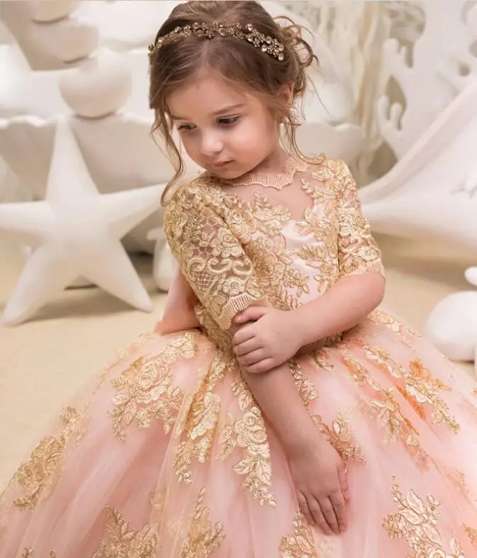 factory price high quality baby birthday dress boutique shop hot sale embroidery baby girl birthday dresses