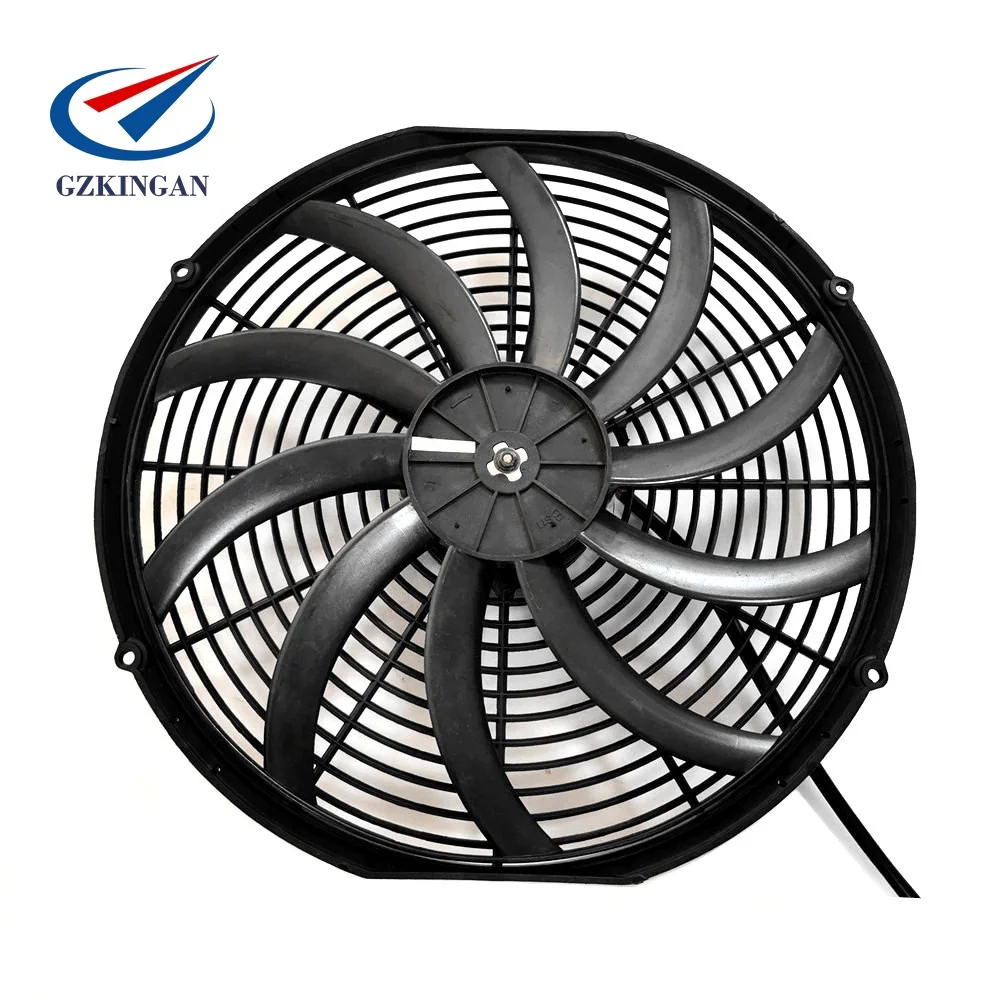 24 volt bus dc fan, bus cooling fan with slim blade for truck