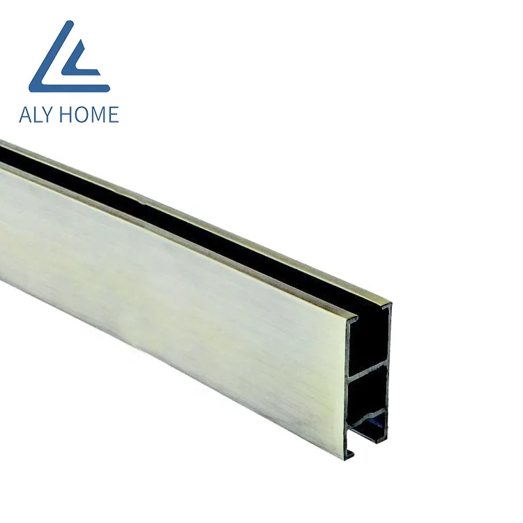 ALY Aluminium Profile 13*31mm Curtain Sliding Track Factory Price