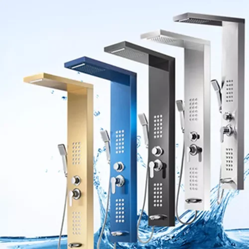 Shower panel factory price shower set bathroom wholesale commercial multifunctional modern bathroom shower