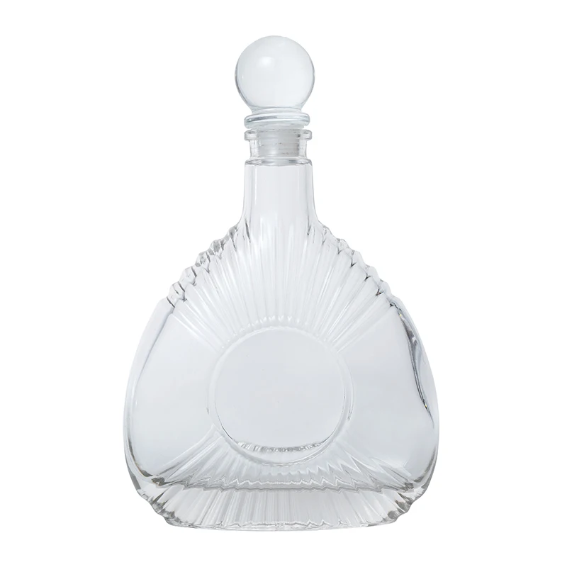 Bulk Sale Food Grade Eco Friendly High Quality 500ml Design Glass Vodka Bottle for Liquor