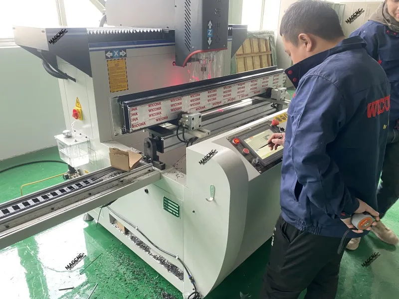 New Design Industrial Automatic Aluminum Profile Processing Center CNC Drilling Milling Machine for Sale SKX-1000