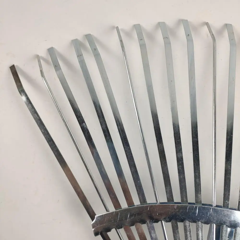 
22 Tines Telescopic rake header 