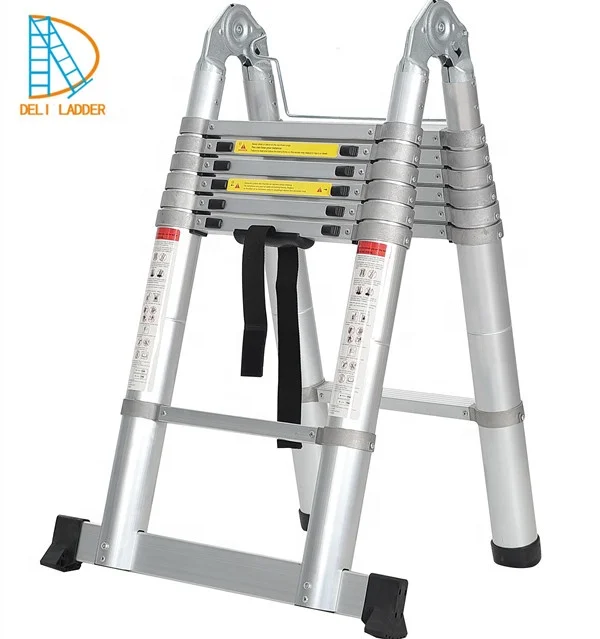 ALL Aluminum Multifunctional Telescopic Ladder