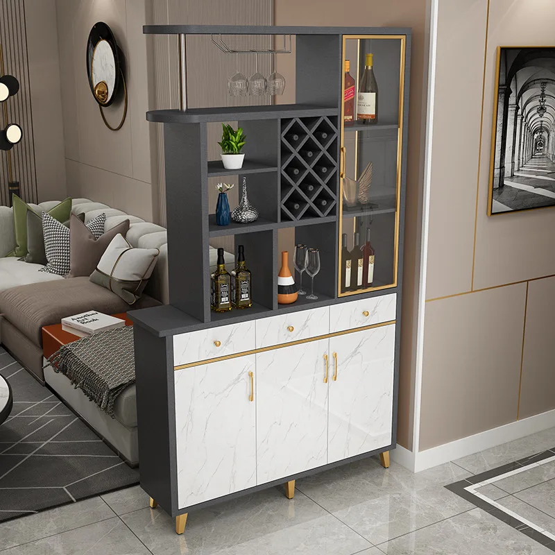 Factory wholesale light luxury minimalist living room wine cabinet screen decoration cabinet direct sales