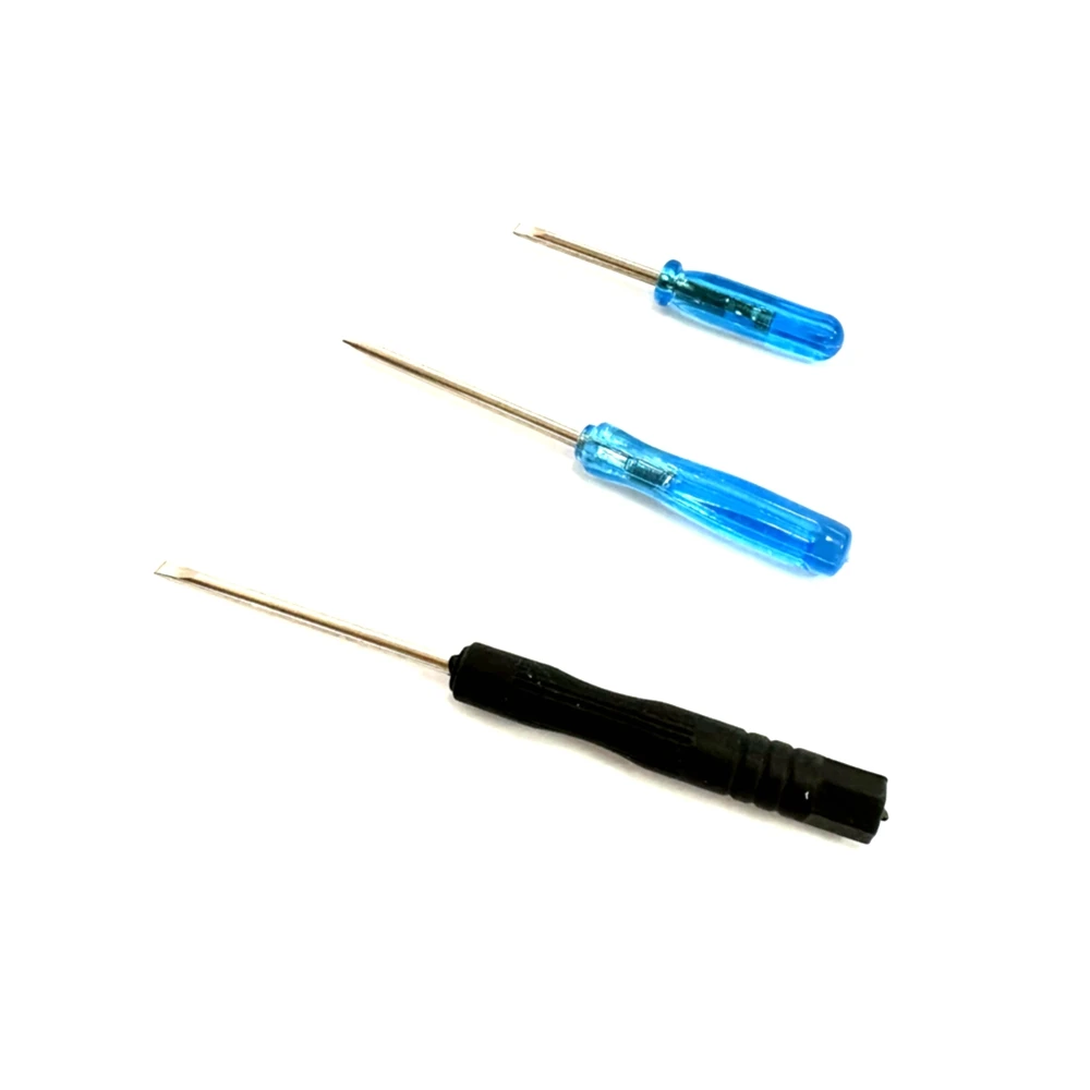 Stock flat screwdriver Mini Pocket Plastic Small Promotional Phillip Screwdriver