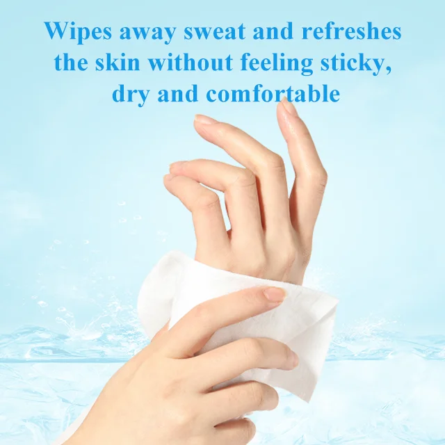 Customize your Logo Cooling wipes Use In Summer in Hot Days to Cooling and Comfortable