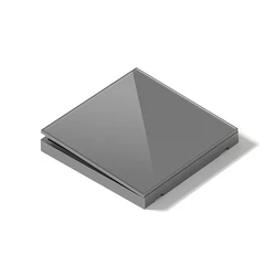 S3.1 grey electric switch large board acrylic touch wall switches wifi usb wall socket for household