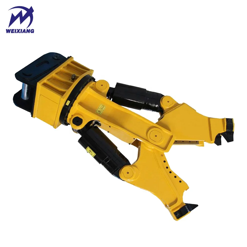 4-50 Ton Excavator Mounted Hydraulic Demolition Excavator Shears For Sale