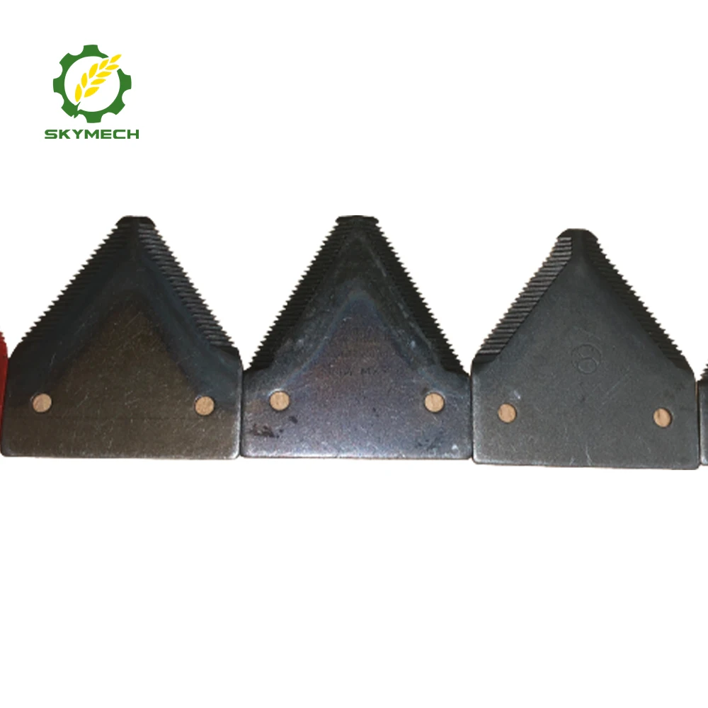 Harvester And Reaper Blades knife section For Agricultural Machinery Parts replacement for John D Claas CNH