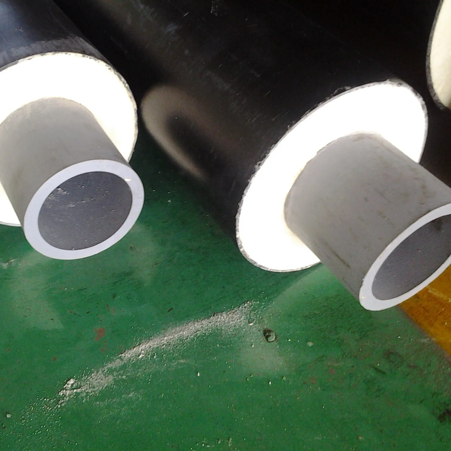 underground directly buried PPR PERT composite plastic thermal insulation pre-insulated pipes for hot or chilled water