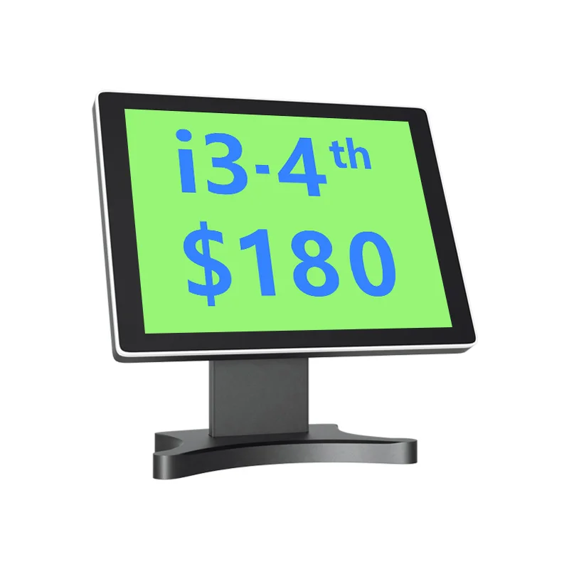 supermarket payment machine touch screen billing machine waterproof cash register