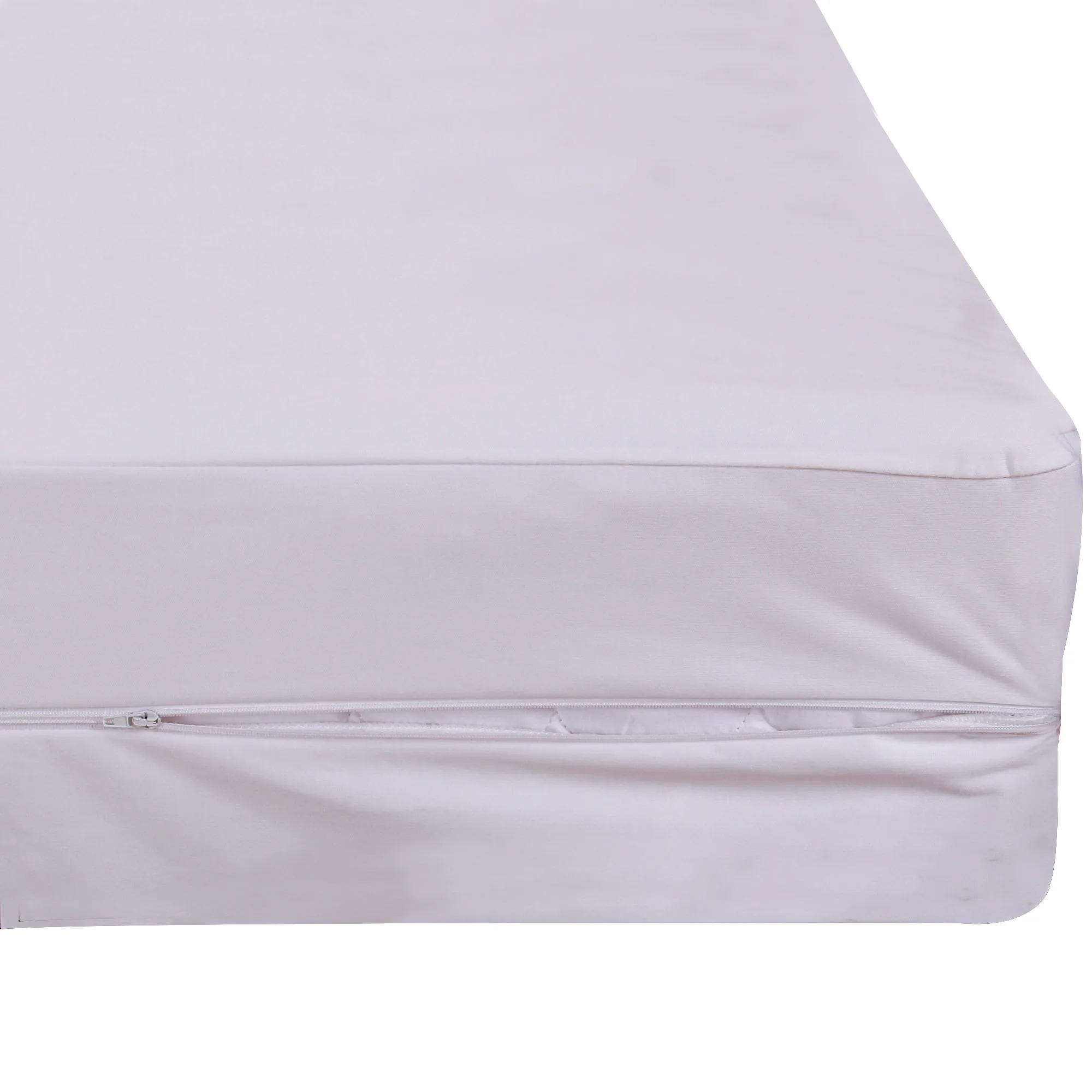 Factory Price  Queen Size Fully Waterproof Mattress Cover With Zipper Bed Bug Proof