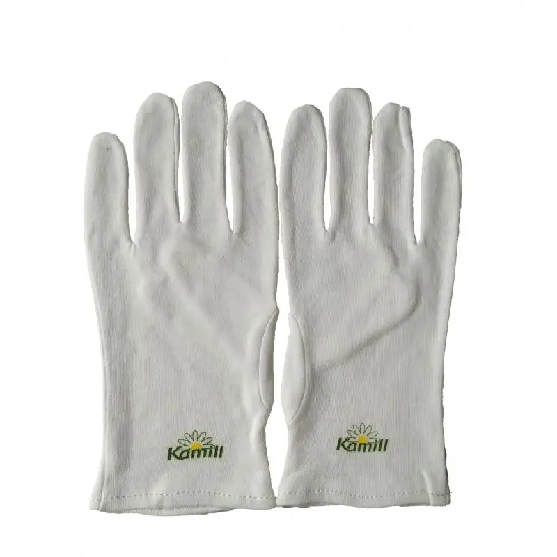 Custom Heat Insulation Thick Cotton Long Double Fingerless Kitchen Cooking  Print Silicone Oven Gloves