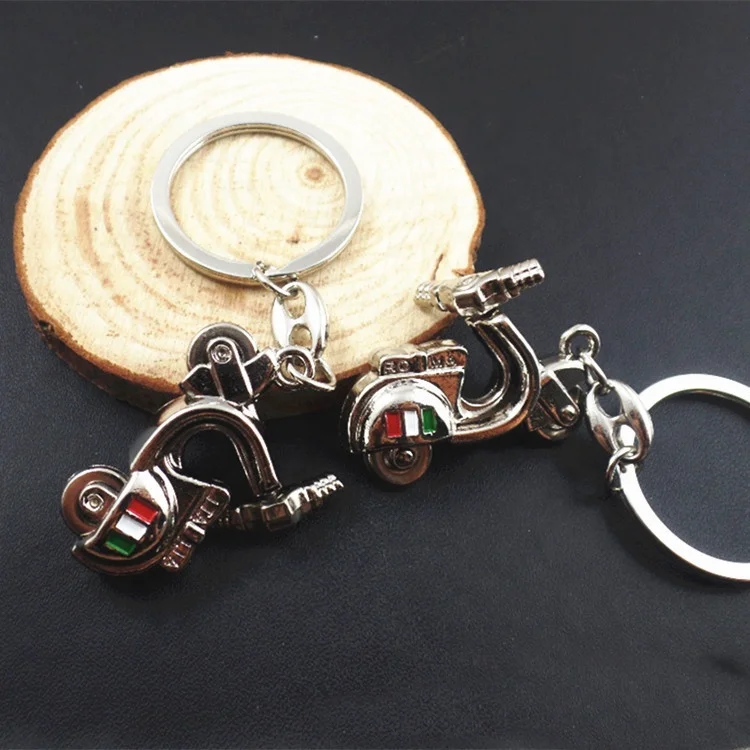 metal bicycle keyring motorbike keychain motorcycle key chains