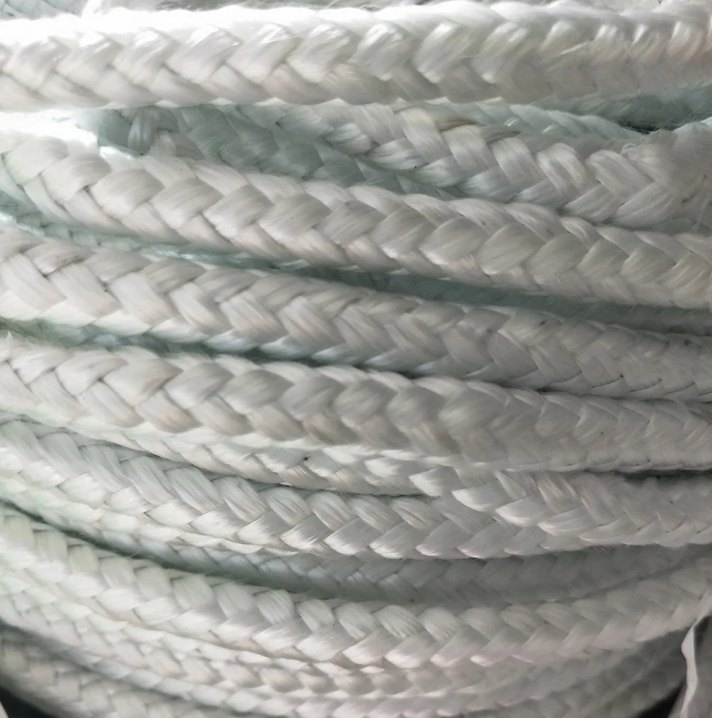 Проволока из нержавеющей стали армированная без пыли керамическая Стекловолоконная асбестовая круглая или квадратная веревка