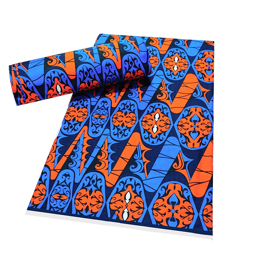 New Design Colorful Kente and Hitarget Real Wax Fabric African Wax Prints Ghana Style Wedding Fabric