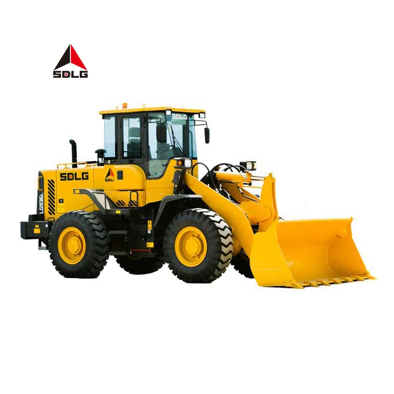 SDLG LG936l Earthmoving equipment front loader machine 4x4 wheel hydraulic compact new 3 ton shovel loader