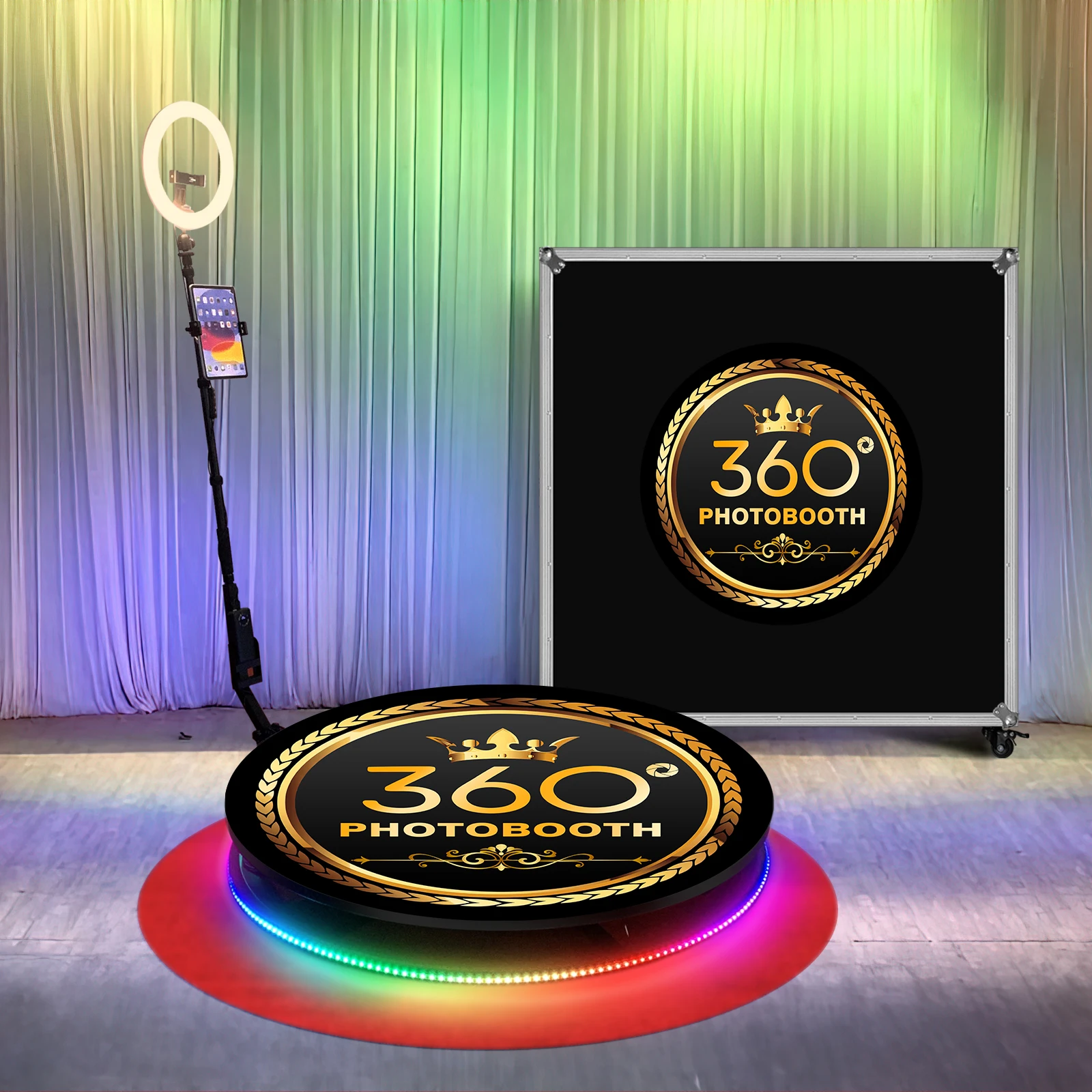 Camera Portable Selfie 360 Video Photo Booth 360 Photo Booth Spinner Photobooth Enclosure Photo Booth