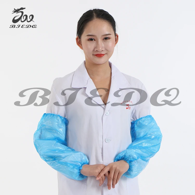 PE пластиковый водонепроницаемый мешок руки за рукав одноразовые рукава для защиты рук защитный рукав