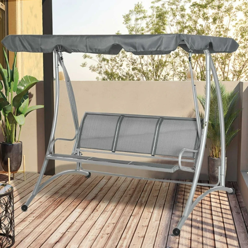 Outdoor Swing Patio New Design 3 Persons Swing Chair Garden Furniture Outdoor Garden Patio Swings with Canopy