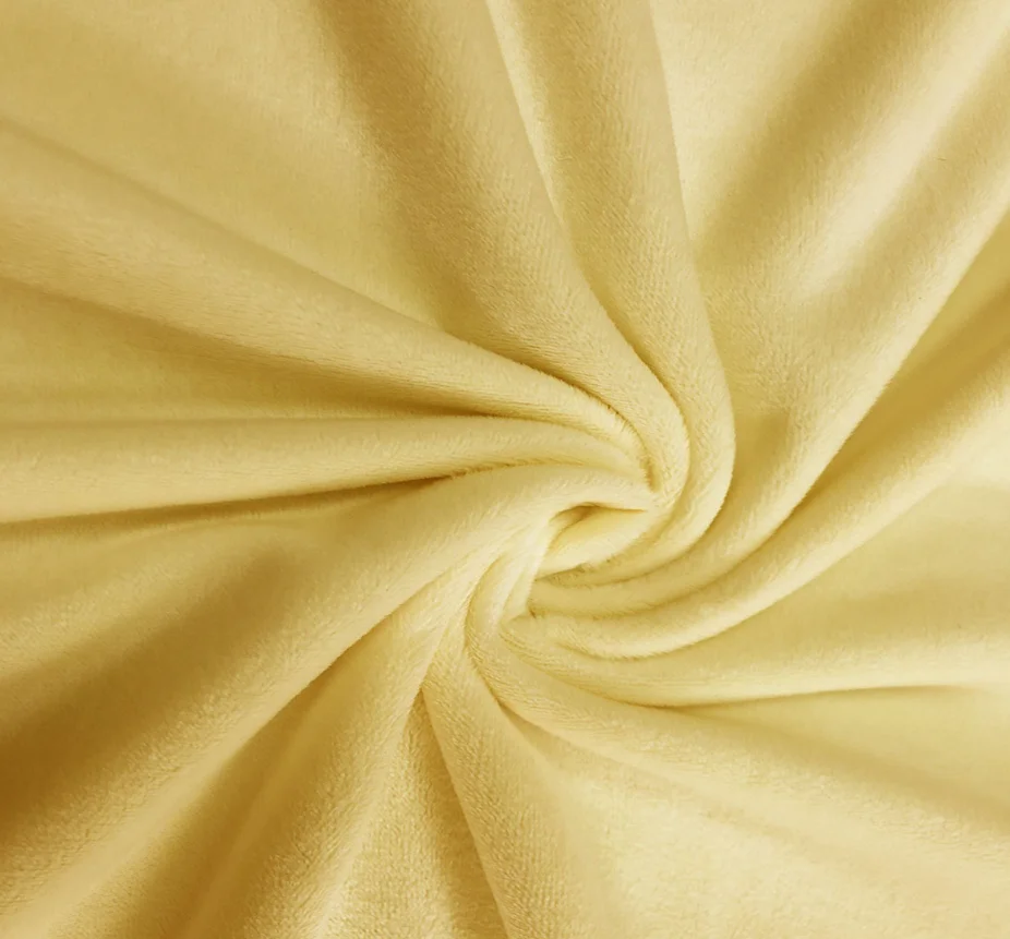 Crystal Super Soft Flannel Polyester Flannel Clothing Lining Toy Fleece Home Fabric