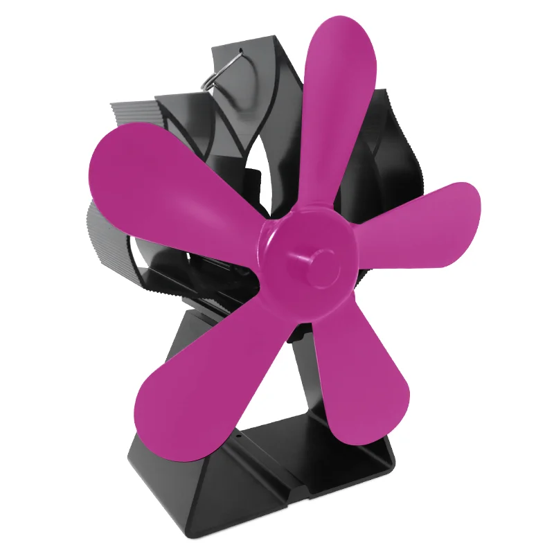 2022 New heat powered stove fan fireplace fan wood burning stove fan