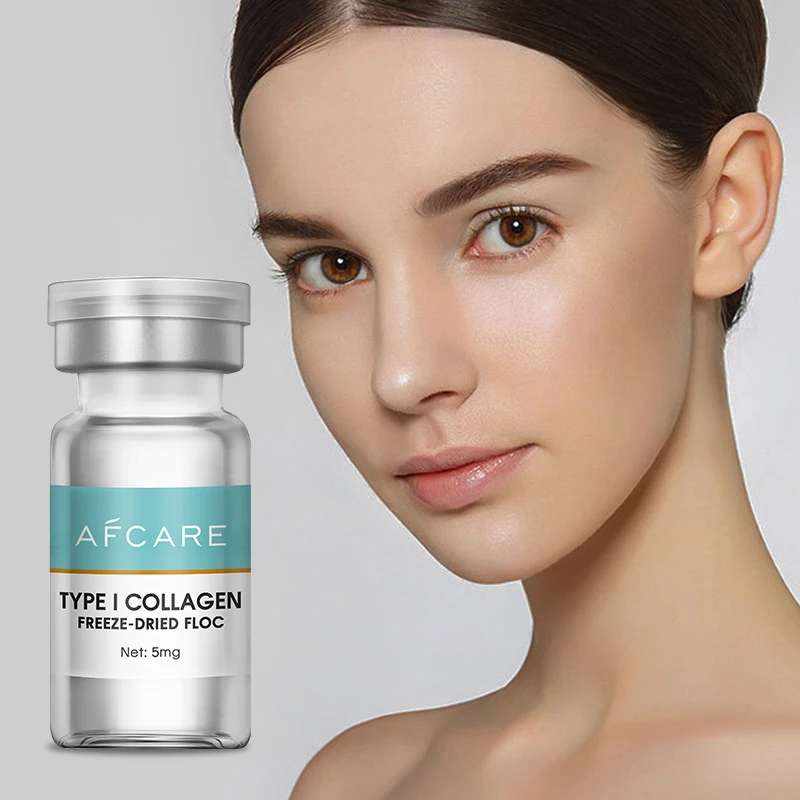 Face-Serum-Capsules Paraben-free Anti-aging & Moisturizing and Oligopeptide & Collagen Peptide Repair Freeze-dried Powder