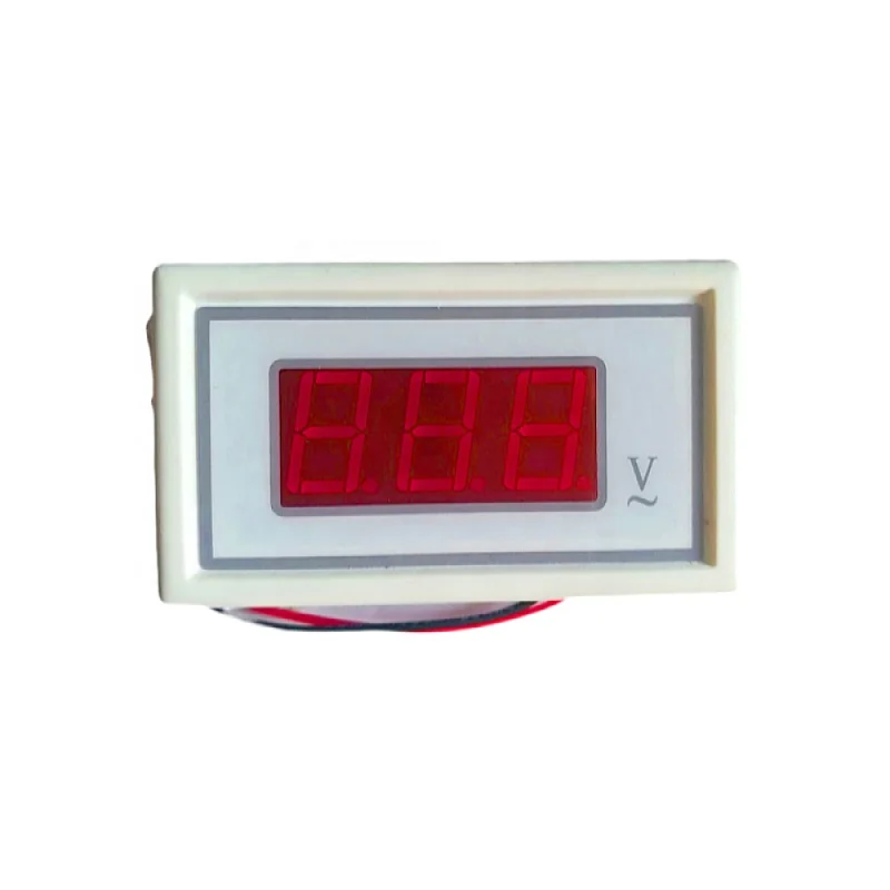 Цифровой измеритель напряжения 85dm1-500v AC(50-500V AC) с белой крышкой