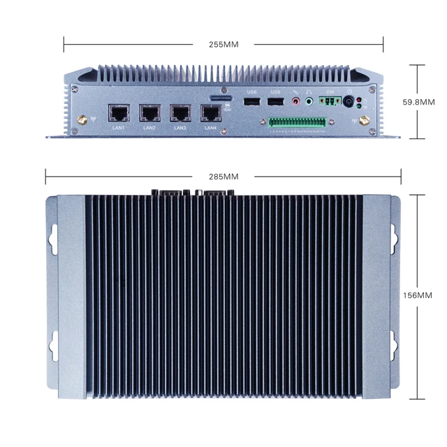 10th i5-10210U  Comet lake-U Series Onboard CPU embedded Industrial Computer 6*LAN
