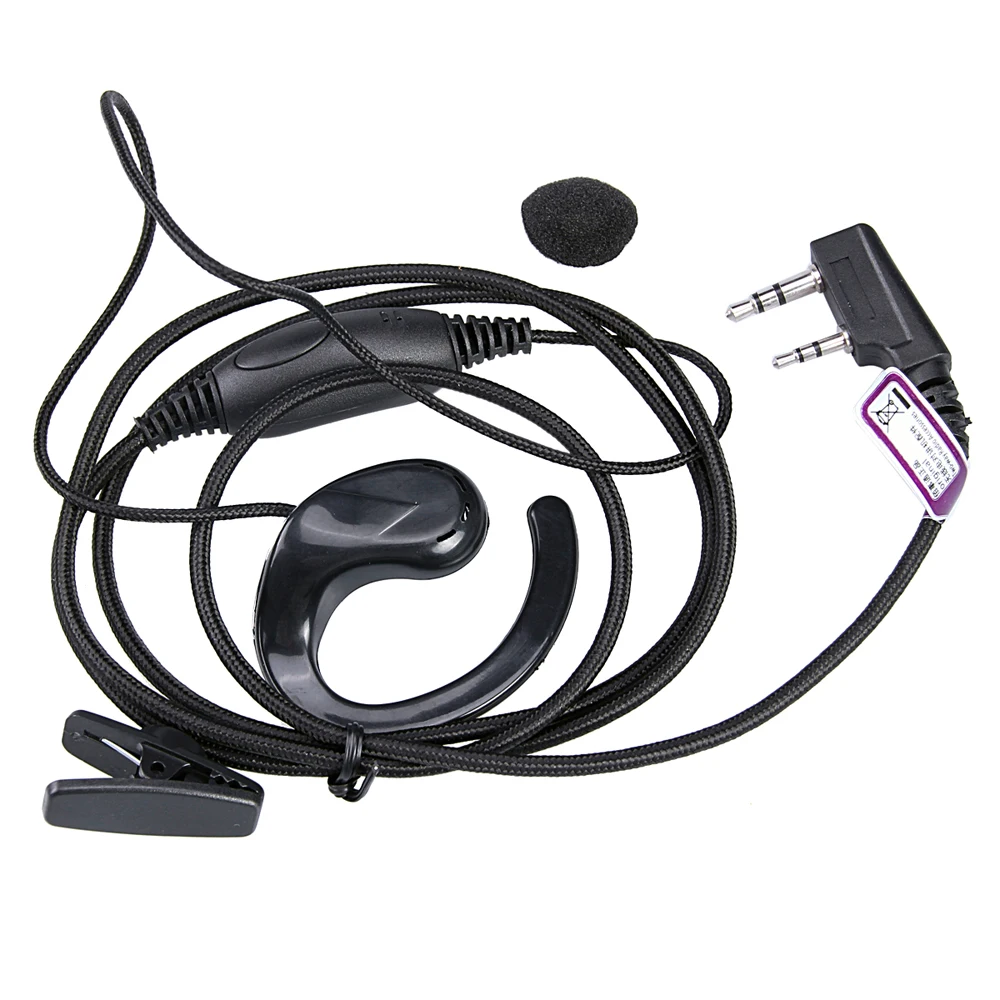 Hot Selling BaoFeng TYT QYT Radio Headset Earphone MIC For Walkie Talkie BF-888S UV-5R UV82 TK-3107 Two-Way-Radio Hight Clearly