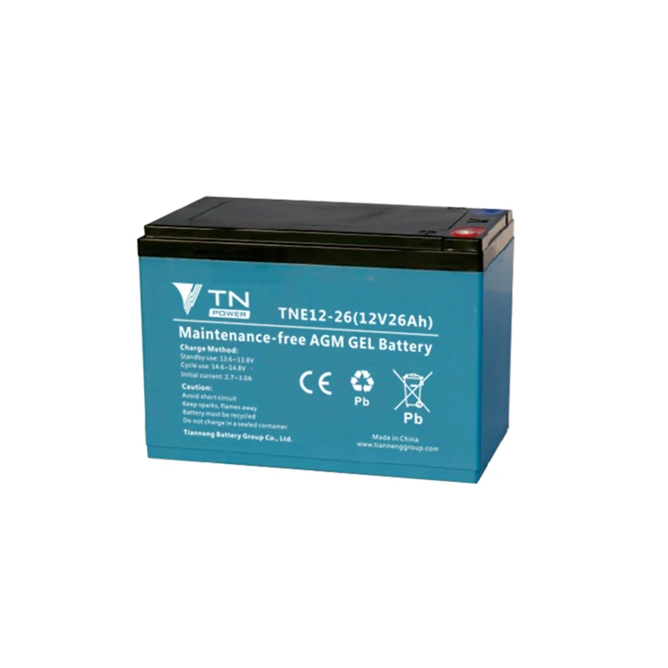 12v 26ah Sealed Lead Acid Deep Cycle Storage Battery VRLA AGM battery