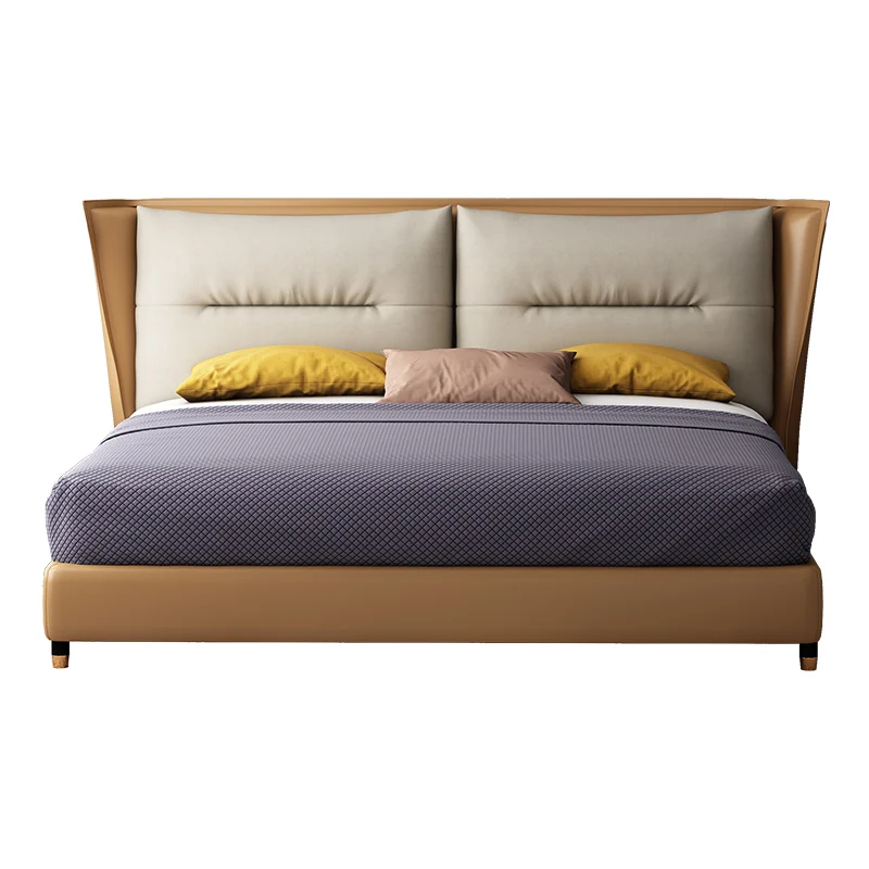 Manufacturers customized soft, comfortable, multi-functional environmentally friendly beds, cheap, stylish and solid double