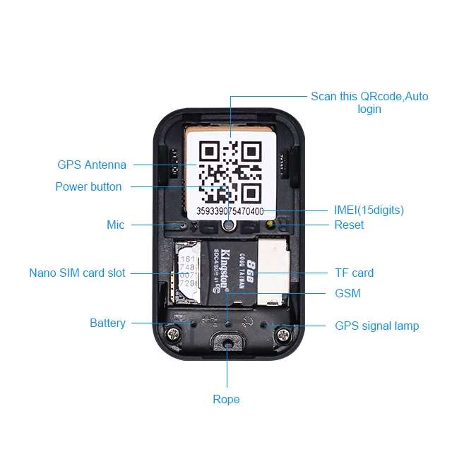 GF-22 2020 новых продуктов с новейшими технологиями gps трекер хорошего качества устройства слежения мини-трекер gps