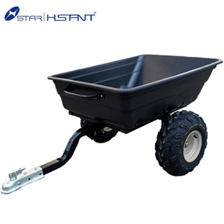 Atv Garden Tractor Lawn Mower Yard Utility Dump Trailer