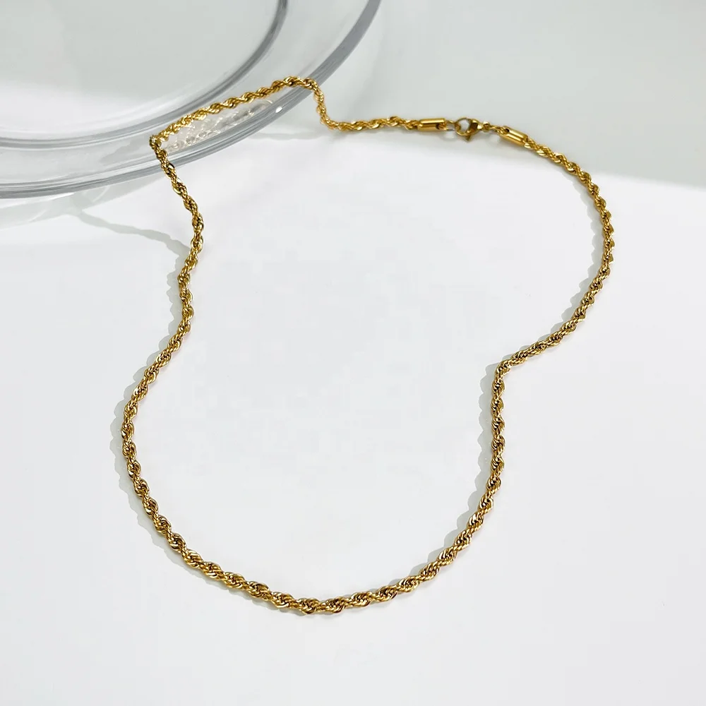 Stainless Steel Sweet Colors Multicolor Bear Acrylic Pendant Choker Necklaces Women 18K Gold Plated Beaded Pearl Fine Jewellery