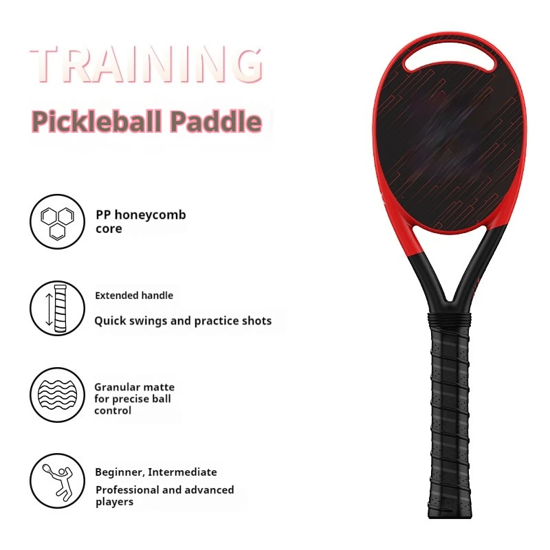 Factory T300 T700 Pickleball Paddle Sweet Spot Training Paddle Padel Racket Carbon Fiber Pickleball Paddle Training Racket