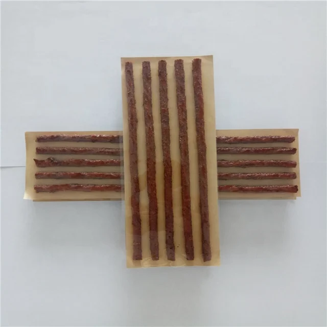 100mm*6mm  200mm*6mm  brown black  tire repair kits tire tubeless tire seal strings