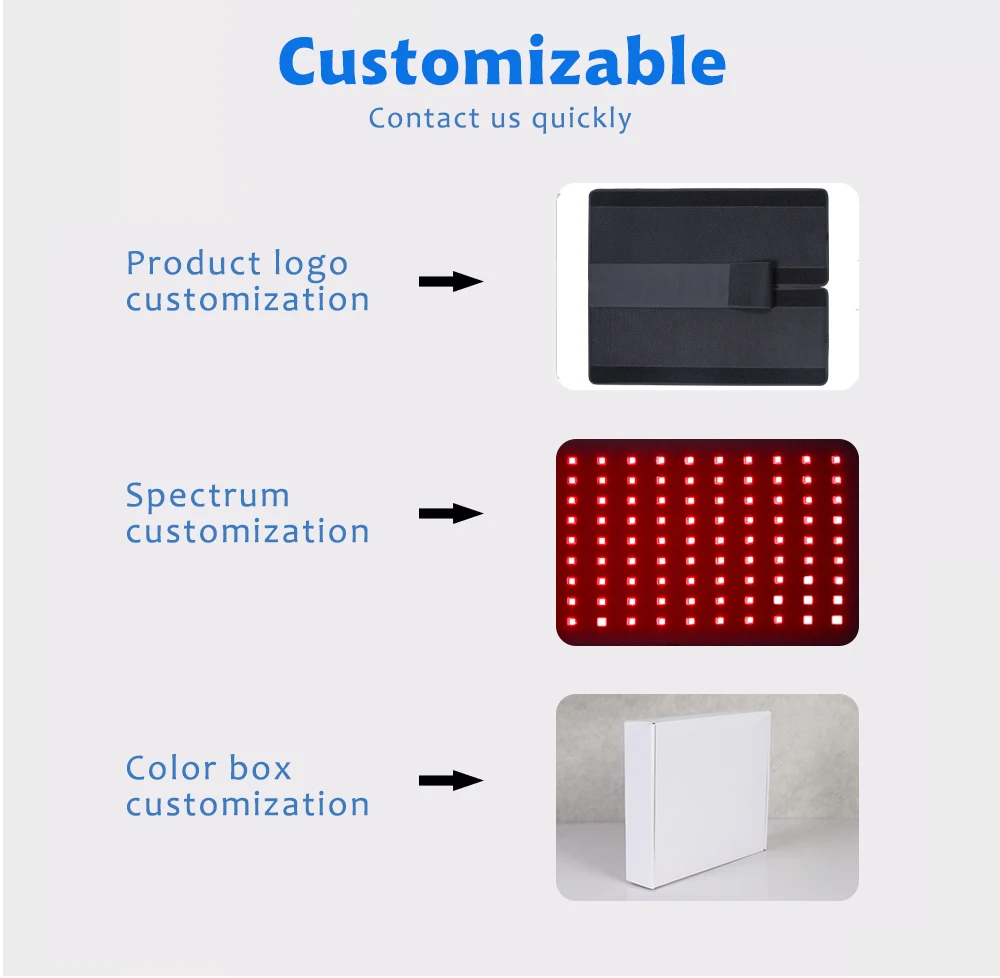 DGYAO Infrared light treatment for mattress pain relief Red Light mat Treatment for pain relief Led Yoga mat
