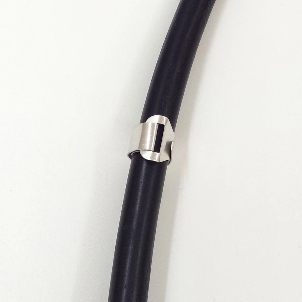 100x Top Quality Aluminium Metal Cable Ties Tie Zip Wrap: 85MM  125MM Long