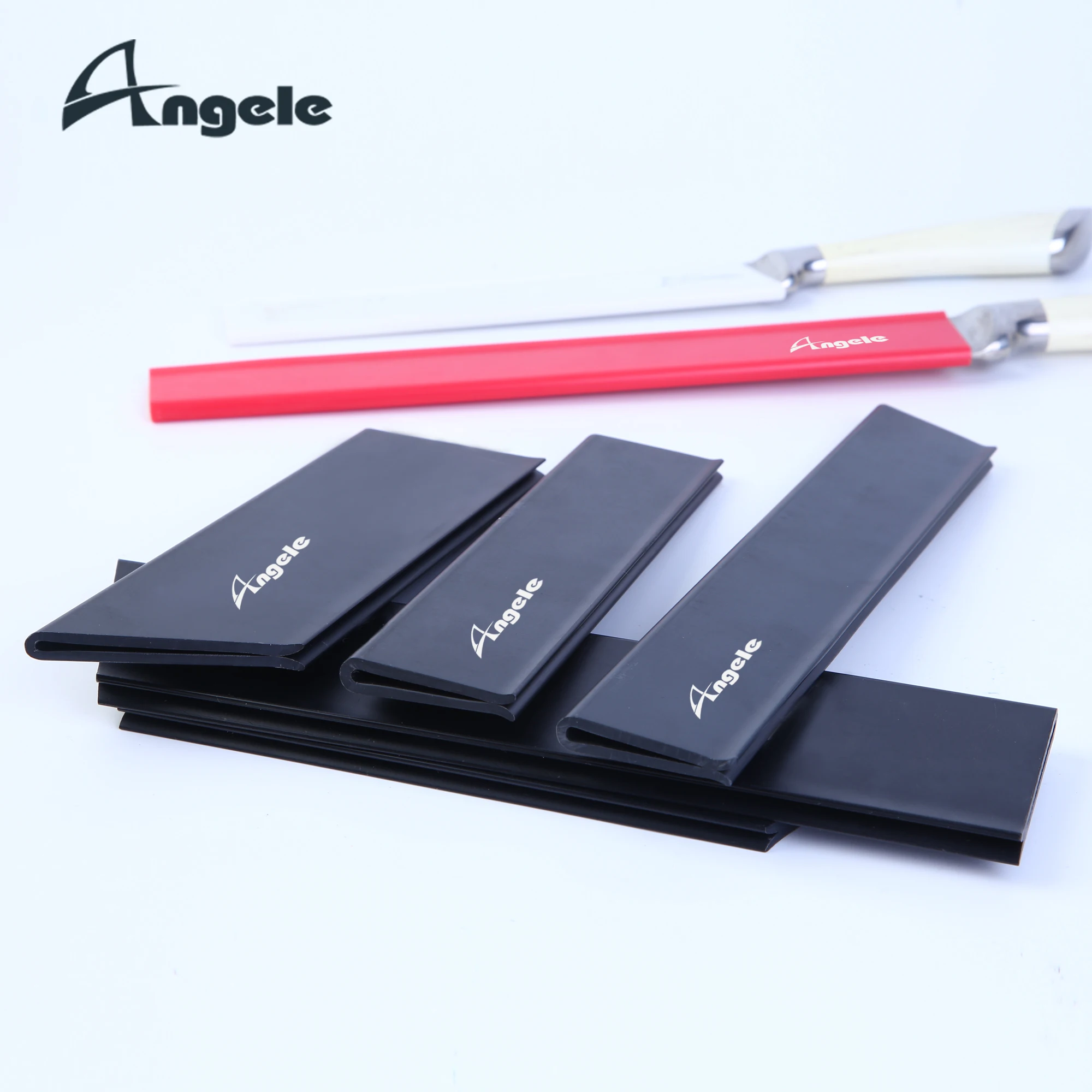 V edge guard knife sleeve kitchen knife guard in ABS plastic knife sheath