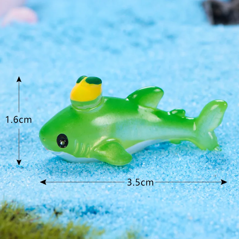 chenjun Marine Animal Hammerhead Shark Sea Hare Dolphin Crocodile Tortoise Lemon Hexagonal Dragon White Narwhal Ray Octopu