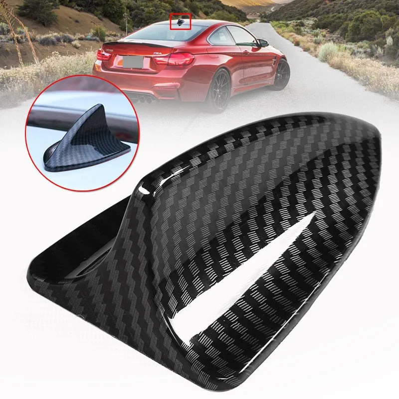 Carbon car antenna decoration  other exterior accessories(old) car shark fin antenna