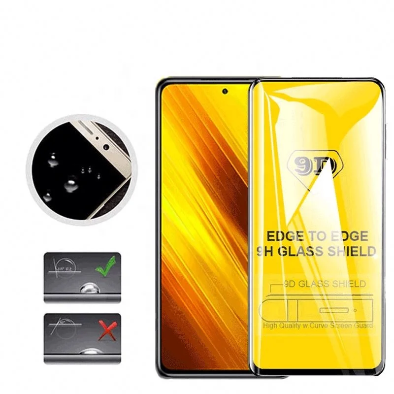 9D 21D Mobile Phone Tempered Glass Screen Protector For iphone 14 13 12 pro max protective glass Full Glue screen protector