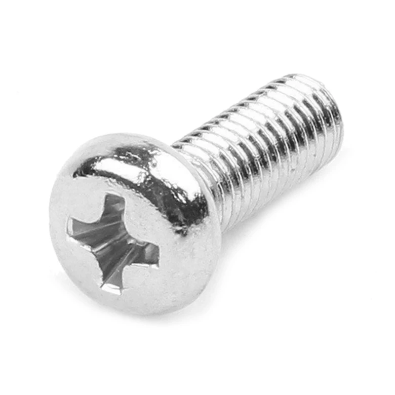 Cross Flat Head Screw Fastener High Quality Din 965  Black Plain Silver Blue Style Surface Finish Color ZINC