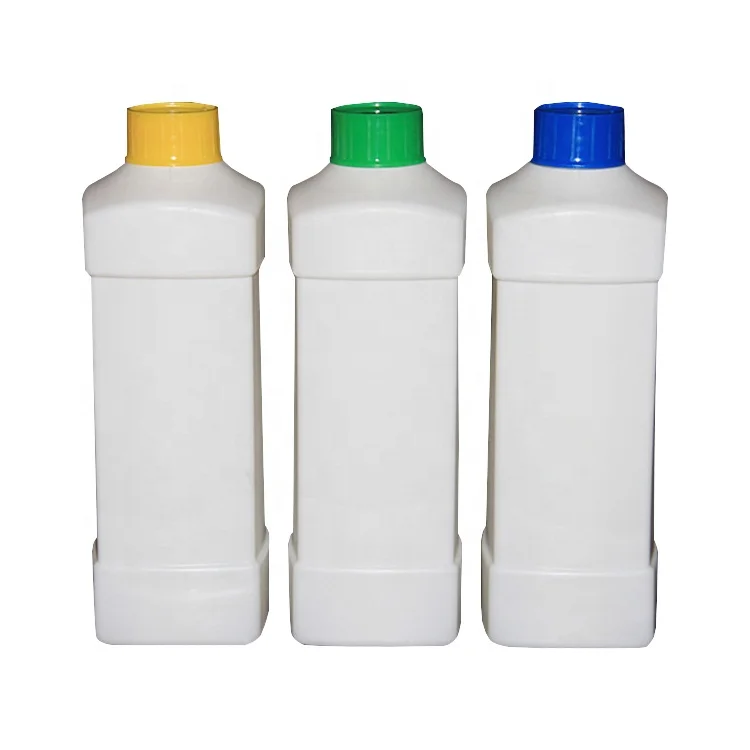 Производители оптовая продажа пустые пластиковые бутылки HDPE Заводские белые квадратные с крышкой на заказ 1000 мл/750 мл/500