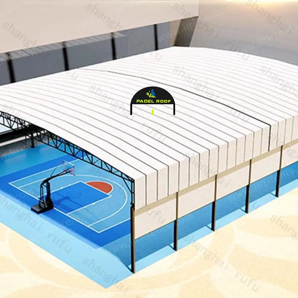 Custom Outdoor Padel Court Covers Roof Paddel Field Court Hall Paddle Tennis Court Tents