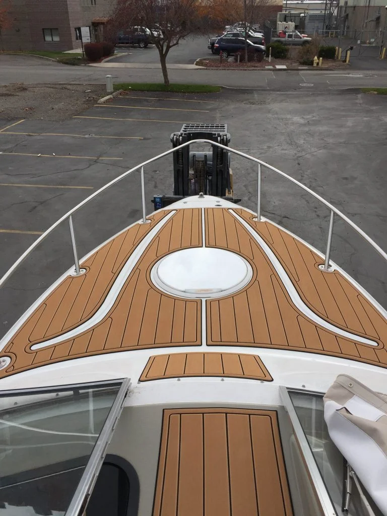 Customized Boat Flooring EVA Marine Deck Foam Mats For 2010 SeaRay 330 Sundancer