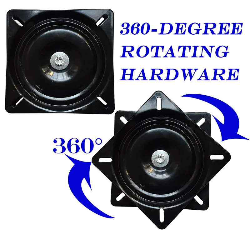 360 Free Rotation Degree Bar Stool Swivel Plate For Furniture