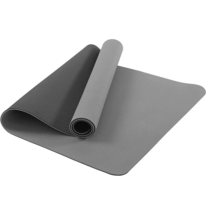 Amyup high quality yoga mat grey yoga mat roll bulk
